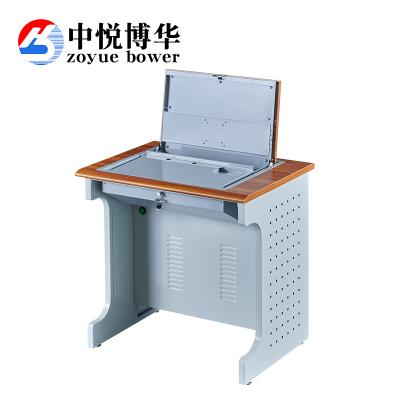 China Office Building Home Office Modern Metal Flip Computer desk for sale