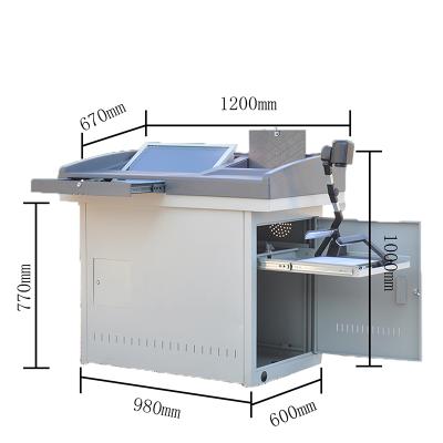 Κίνα Steel-wood central control system electronic platform classroom platform teaching equipment προς πώληση