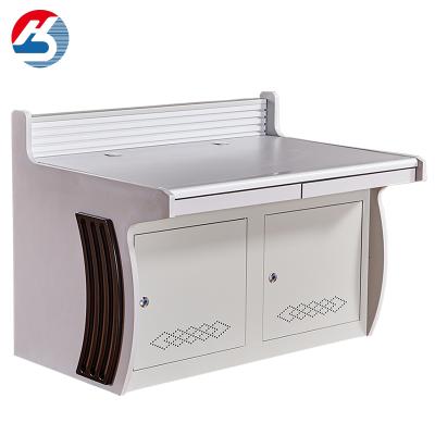 China Manufacturer Wholesale Commercial Furniture Office Operating Table Computer Table Monitoring Room Table for sale