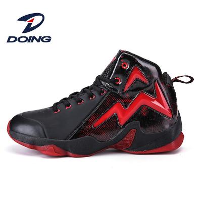 China Basketball Shoes Men 2018 New Design Custom Breathable Men's High Top Sports Basketball Shoes for sale