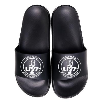 China 2020 Hot Chinese New Arrival Women Gents Summer PVC Breathable Strap Flat Nude Flat Sandals Slides Slippers Mens Custom Eva Slipper For Men for sale