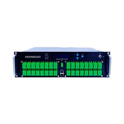 China Engineering Hondao 1550nm 64 Ports 20 dbm WDM Edfa For CATV Network High Quality for sale