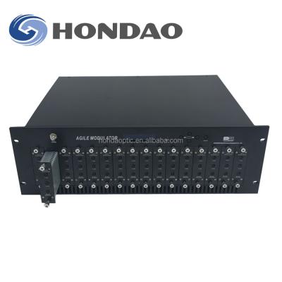 China Hondao Souka Digital Headend Broadcast Headend Equipment Digital Catv Modulator 16 in 1 Encoder for sale