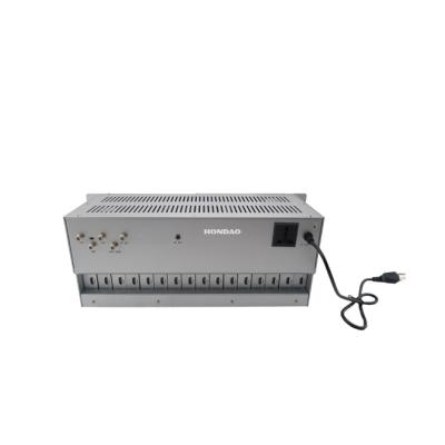 China Engineering Hondao fixed catv modulator Channel combiner modulator CATV 16 channels analog modulator for sale