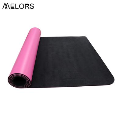 China Melors Factory Price Wholesale 4.5mm Natural Rubber PU Non-Slip Yoga Mat for sale