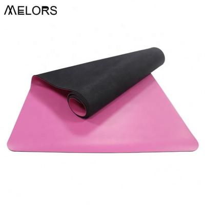 China Melors Non-Toxic Soft Yet Durable Pro Pad Printed PU Yoga Mat for sale