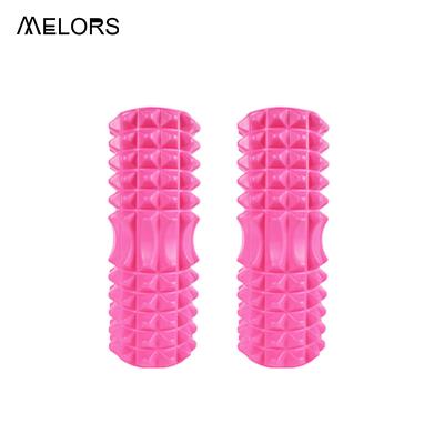 China High Density Waterproof Washable Durable Anti-Slip Melors EVA Hollow Customizable Logo Yoga Foam Roller For Muscle Massage for sale