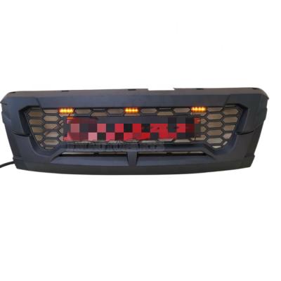 China To Replace Old Hot Sale Model Matte Black Led Light Grille Cover Grill Parts For Dmax 2016- for sale