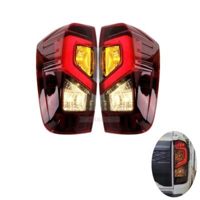 China To Replace Old Model High Quality Deep Red Color Led Rear Brake Light Tail Lamp Light For NP300 2021 for sale