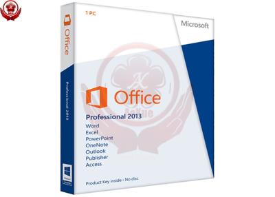 China De echte Microsoft Office-Verzegelde Fabriek van de Productcode 2013 Zeer belangrijke Kaart Te koop