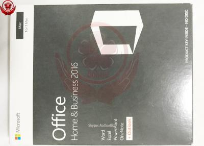 China MAC MS Office 2016 Home And Business Online Download PKC Version for sale