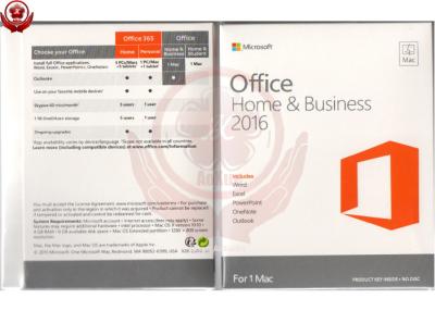 China Genuine Office 2016 home and business for mac PKC version software for sale