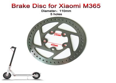 China 110mm Brake Disc Rotor Electric Scooter Accessories Steel Material For XiaoMI Mijia M365 for sale