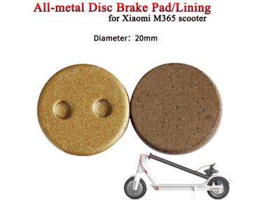 China Full Metallic Disc Brake Pads Lining MI KSD Skateboard Caliper Electric Scooter ANS-03 M365 CMD Applied for sale