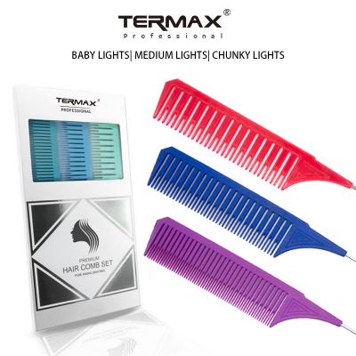 China salon termax babylight comb chunkylight comb hightlight comb titing comb death comb hair brush babylight comb vellen comb for sale