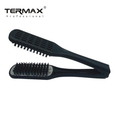 China - New hot sale straightening hair brush double side boar hair styling private salon brush hair logo hot stamping for sale