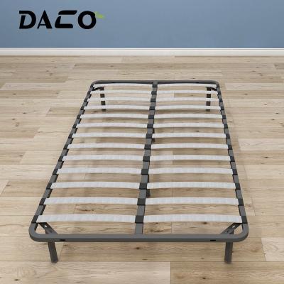 China OEM Foldable Factory High Quality Twin Size Knocked Down Bed Frame And Accessories for sale