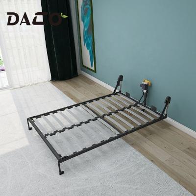 China New Product Adjustable Wall Height Adjustable Bed Space Saving Remote Control Vertical Tilting Electric Wall Bed With Metal Bed Frame for sale