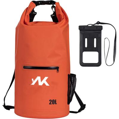 China Outdoor Activity Top Selling Waterproof PVC Dry Bag Swimming Bag Floating Dry Bag With Adjustable Long Shoulder Strap for sale