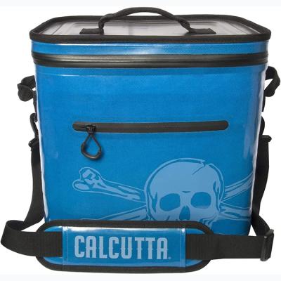 China Waterproof Cooler 2022 24cans Soft Cooler Bag Large Portable Beach Cooler Soft Sided Leakproof Insulated Hopper Waterproof for sale