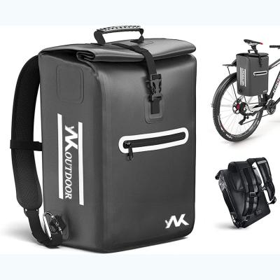 China New Design 2-in-1 Outdoor Activity Bicycle Bags Suitable As Pannier Rack Bike Pannier Bag 100% Waterproof Bike Bag for sale