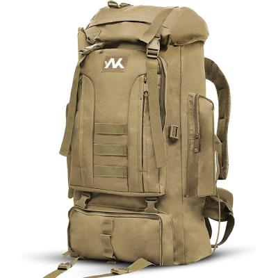 China Factory Price 900D Oxford Bagpack 70L Backpack 70L Camouflage Army Backpack Military Tactical Waterproof Outdoor Bag for sale