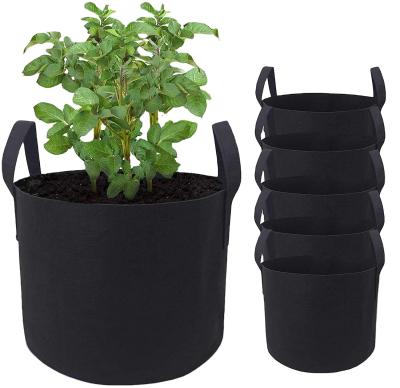 China Fashion 1 Gallon Planters Felt Grow Bag With Handles High Quality Garden Felt Grow Bag For Vegetables for sale