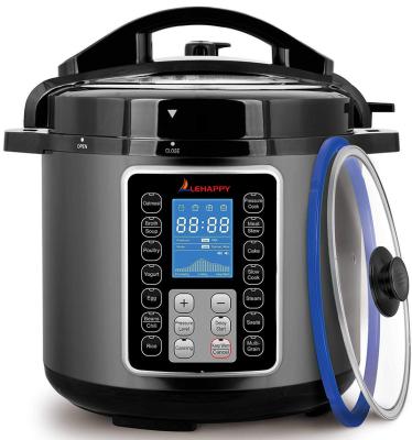 China Eco-friendly Hotel 6 Quart Instant Hot Pot Stainless Steel Electric Pressure Cooker For Household for sale