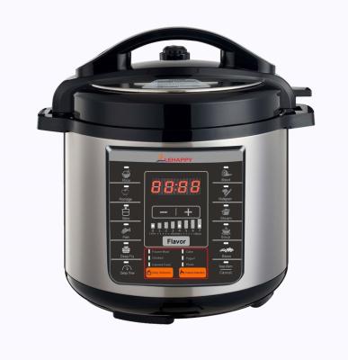 China Hotel Multi Automatic 6 Quart Rice Cooker 10 Functions Electric Rice Cooker Stainless Steel Pressure Cooker for sale