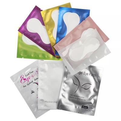 China Anti-Wrinkle Under Extensions Lash Extension Under Eye Pads Thin Lint Free Eye Gel Pads Eyelashes Bags Mesh Transparent White Dark OEM for sale