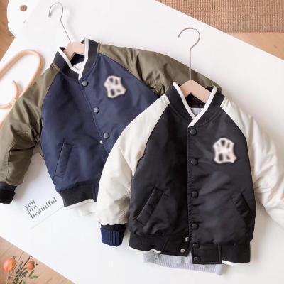 China TrendBoys Boys and Girls Coat 2021 Spring Winter Thickened Handsome Cotton Children's Clothing Anti-shrink Children's Boys Clothes New for sale