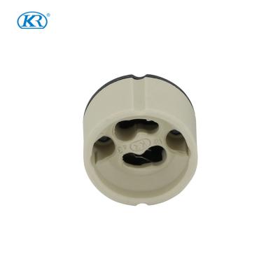 China Kr K512O01 GU10 GZ10 Lamp Holder GU10 Socket Ceramic Socket Base For LED Spotlight Downlight kc CQC ENEC for sale