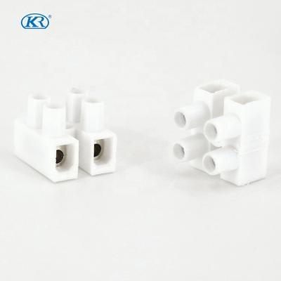 China For Led Two Way Plastic Terminal Blocks With Post Screw For Led Bulb 450V 24A T110 Best Price RWSL266 for sale