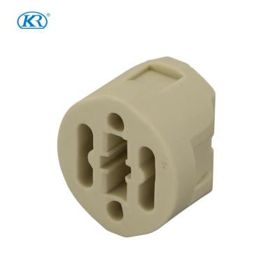 China High Quality G9 Kr G9 Oven Lamp Holder For Oven Parts Oven Lamp High Temperature Resistance Ceramic Body for sale