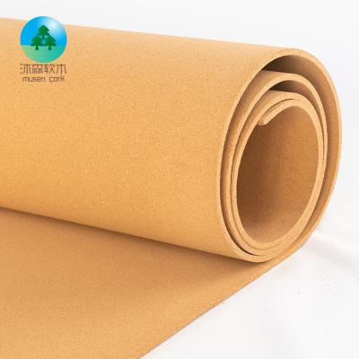 China Wholesale Eco - Friendly Eco - Friendly Cork Roll Single Side Decorative Wall Notice Memo Announcement Cork Roll 2 - 8mm Announcement Cork Sheet for sale