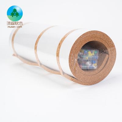 China Decorative Hanging Board +decorative Cork Rolls Pin Cork Board Bulletin Board Message 3-8mm Eco-friendly Self Adhesive Sheet Eco-friendly for sale