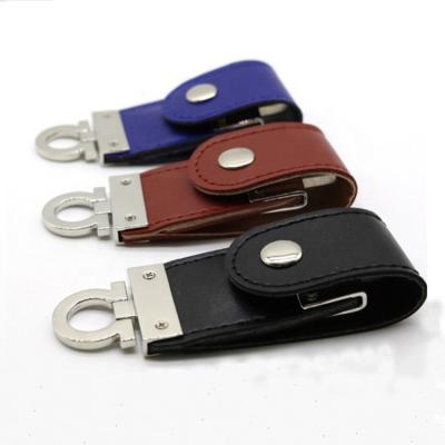 China Wholesale Custom Leather USD Pendrive 8GB 16GB 32GB Disk, Leather Case 64GB 128GB USB 3.0 Flash Drive U Volume for sale