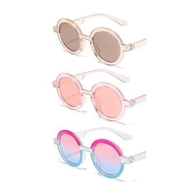 China Fashion Plastic Sunglasses Bogoo Frame Kids Sunglasses Children Round Sun Glass Girls Glasses Boys Shades for sale