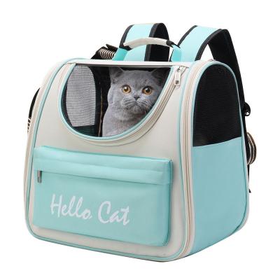 China Large Capacity Pet Cat Stored Portable Breathable Backpack for sale