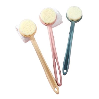 China Long Handle Droplet Long Handle Body Brush Back Soft Bristle Brush for sale