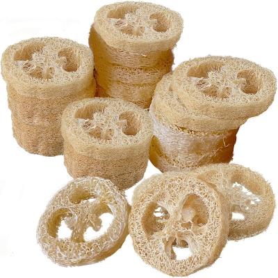 China EXFOLIATE homemade handmade loofah soap products from natural loofah slices for sale