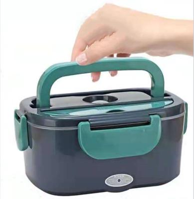 China Heater Heating Food Container Work Bento Box Dinnerware Sets For Lunch Box Food Warmer Electric Home Car Use dropshipping for sale