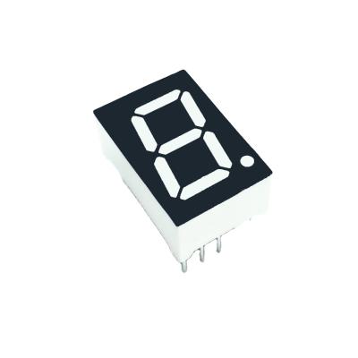 China Indoor Led Display 7 Segment 0.56 Inch Super Red Cathode Anode 1 Common Digit 7 Segment Led Display for sale