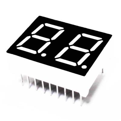 China 19 x 25mm Pin 5261bg 18 2 Digit 7 Segment Display Led Display Digital Led Display Double Digit Green for sale