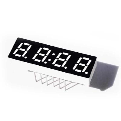 China Small 0.28 Inch Clock Orange 7 Segment Led 4 Digit Seven Segment Led Display for sale