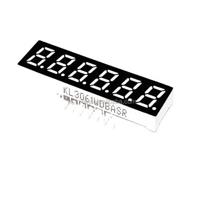 China Kinley Display 0.3 Inch 6 Digit 7 Segment Led Display Pure Green For Counter From Dongguan Kinley for sale