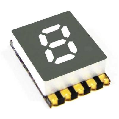 China Smaller smd 7 segment led display small size 7 segment smd led display 0.2 inch 1 digit 7 segment surface mount display for sale