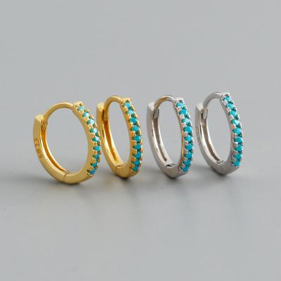 China High Quality Fashion Environmental Friendly Jewelry Gomi Turquoise Combination Earrings Stud Earring Set for sale