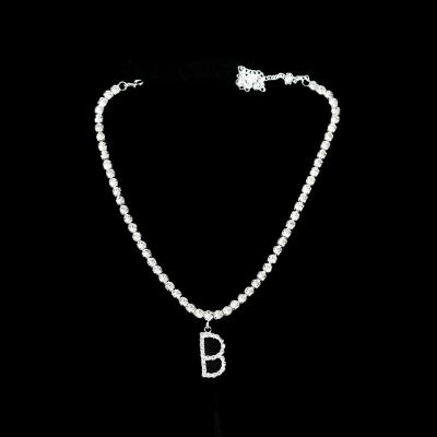 China Romantic Multiple Styles Letter Snake Bone Chain Jewelry Wholesale Personalized Designer Pendent Necklace for sale