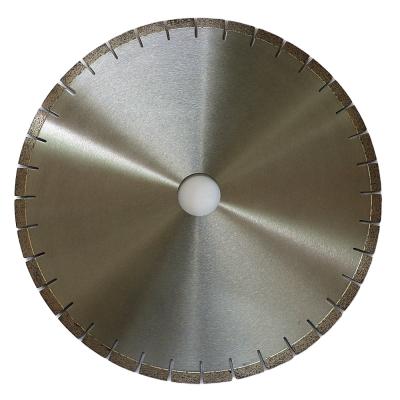 China 520 Mm High Frequency Sandwich Body Silent Diamond Stone Saw Blade For Marble Cutting for sale